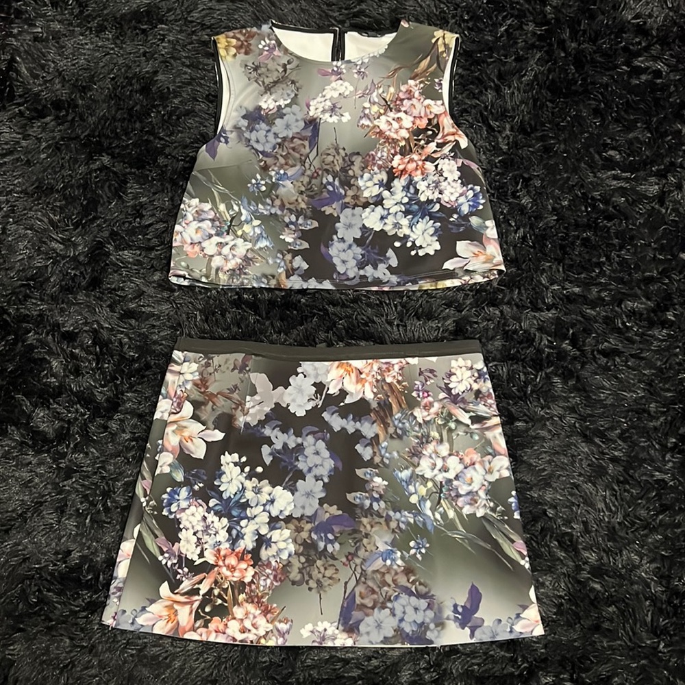 Floral Two Piece Set